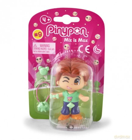 EP Pinypon CITY - laleczka EMOJI 7 cm z akcesoriami 4 wzory s9 14721