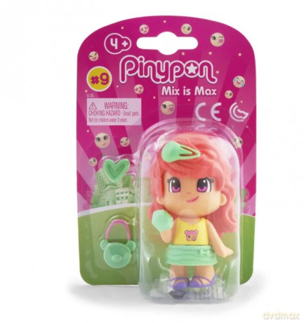 EP Pinypon CITY - laleczka EMOJI 7 cm z akcesoriami 4 wzory s9 14721