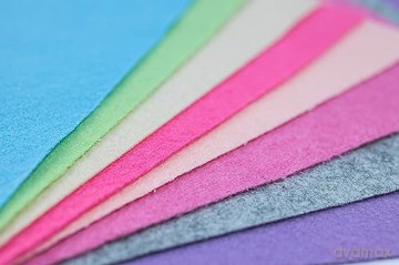 Filc dekoracyjny pastel 8 sztuk