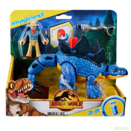 Fisher-Price Jurassic World Imaginext Stegozaur GVV64 [FIGURKA]