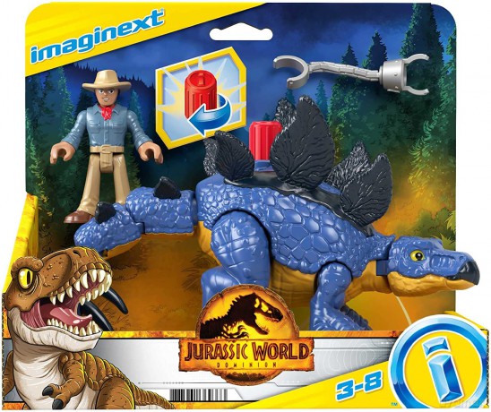 Fisher-Price Jurassic World Imaginext Stegozaur GVV64 [FIGURKA]