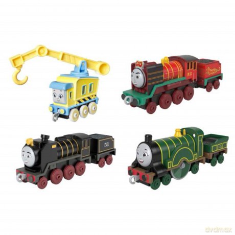 Fisher-Price Tomek i Przyjaciele Duża lokomotywa metalowa HFX91 mix