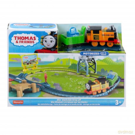 Fisher-Price Tomek i Przyjaciele Zestaw Nia Dockside Drop off HGY81 HGY78