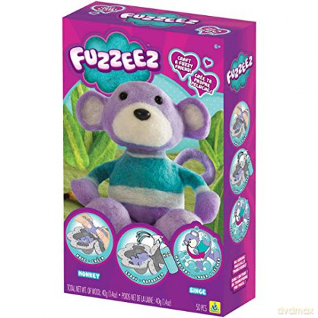 Fuzzeez Zrób pluszaka Małpka