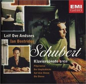 Andsnes: Piano Sonata In A Major/4 Lieder [CD]