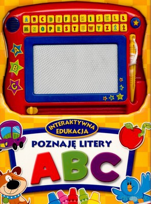 Poznaję Litery Abc Interaktywna Edukacja (twarda) [KSIĄŻKA]