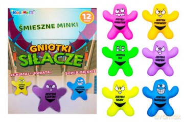Gniotki siłacze z napisami 1002956 mix