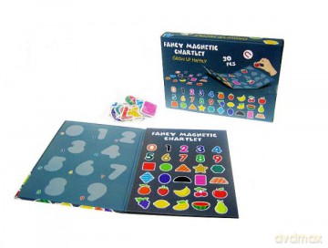 Gra magnetyczna Owoce i liczby 8326-5 [GRA]