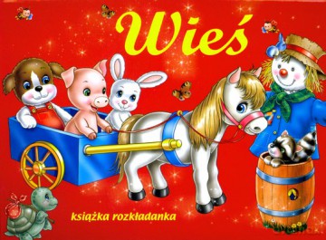 Wieś Książka Rozkładanka (twarda) [KSIĄŻKA]
