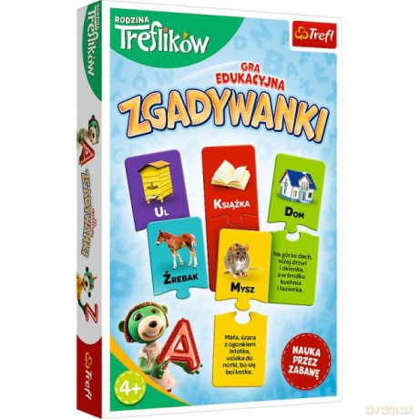 Gra Zagadkowy alfabet Rodzinaików 02338 [GRA]