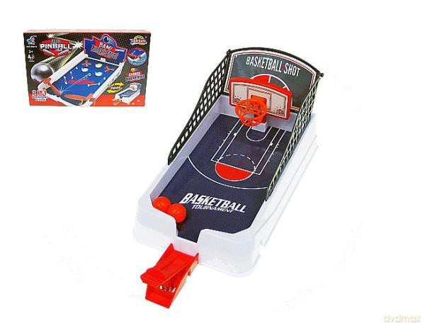 Gra zręcznościowa pinball-koszykówka 23x14 cm 20818 [GRA]