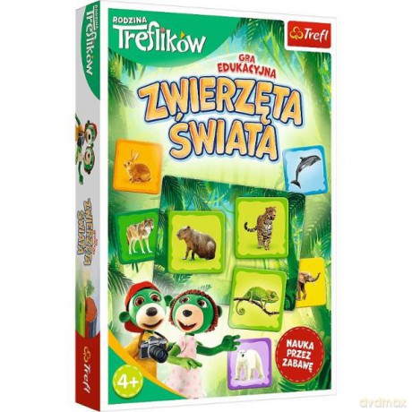Gra Zwierzęta Świata Rodzinaików 02337 [GRA]