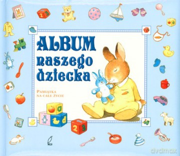 Album Naszego Dziecka niebieska (twarda) [KSIĄŻKA]