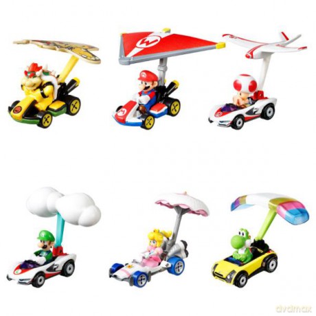 Hot Wheels MARIOKART Pojazd-Lotnia mix GVD30