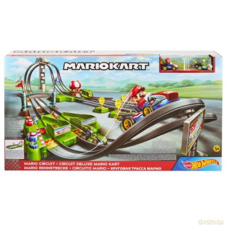 Hot Wheels MARIOKART Wielki tor wyścigowy GCP27