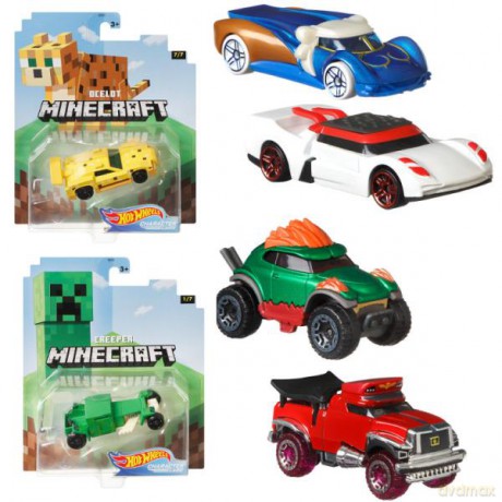 Hot Wheels MINECRAFT GJJ23 mix