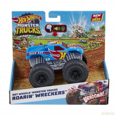 Hot Wheels Monster Trucks Roarin Wreckers Pojazd 1:43 HDX60 mix