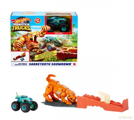 Hot Wheels MT Mały zestaw kaskaderski + pojazd GYL09