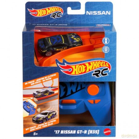 Hot Wheels Pojazd zdalnie sterowany Nissan GTR 1:64 GWB72