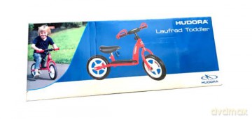 HUDORA Rower biegowy Balance Bike Toddler 10" czerwony 10340