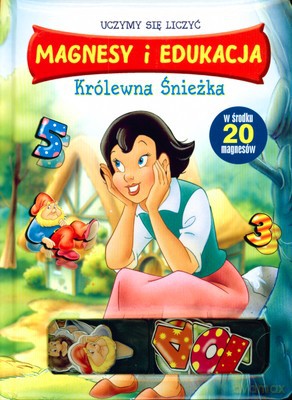 Królewna Śnieżka Magnesy I Edukacja (twarda) [KSIĄŻKA]