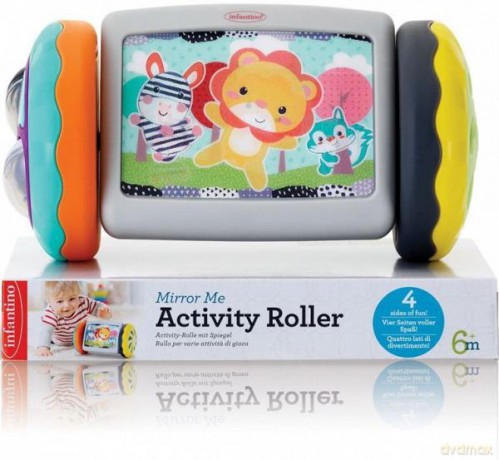 Infantino 315069 Roller 3D z lusterkiem