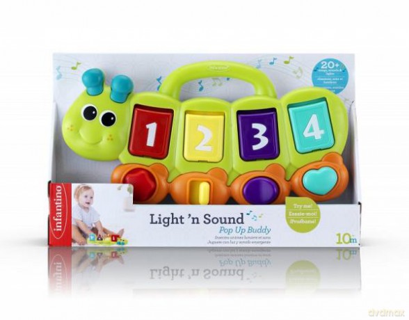 Infantino 315092 Muzyczna gąsieniczka