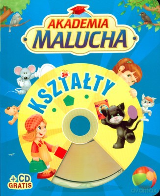 Akademia Malucha Kształty [KSIĄŻKA]+[CD]