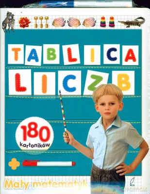 Tablica Liczb Mały Matematyk (twarda) [KSIĄŻKA]