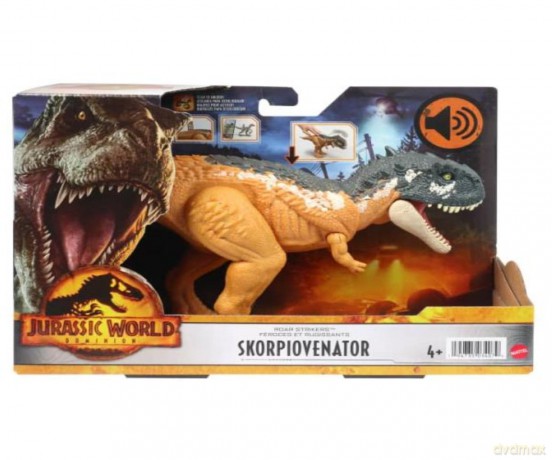 Jurassic World Dinozaur Dziki ryk Skorpiovenator dinozaur HDX37 HDX17 [FIGURKA]