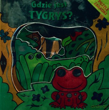 Gdzie Jest Tygrys Puzzle Zagadki (twarda) [KSIĄŻKA]