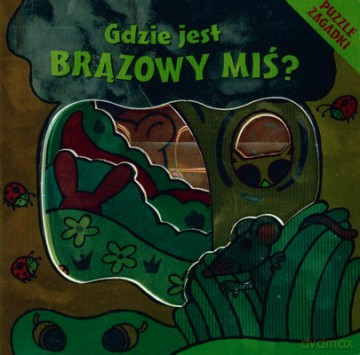 Gdzie Jest Miś Puzzle Zagadki (twarda) [KSIĄŻKA]