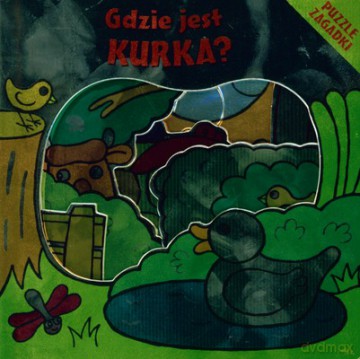 Gdzie Jest Kurka Puzzle Zagadki (twarda) [KSIĄŻKA]