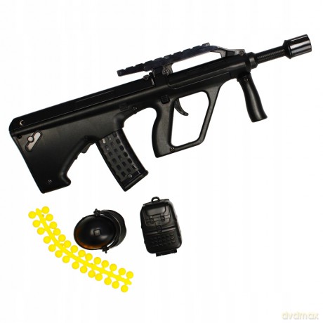 Karabin metalowy + akcesoria naboje 483262