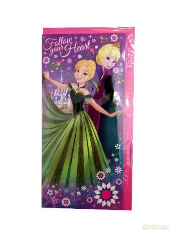 Karnet szafirowy Frozen