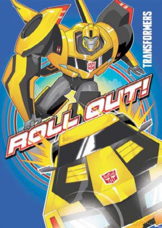 Karnet złoty Transformers