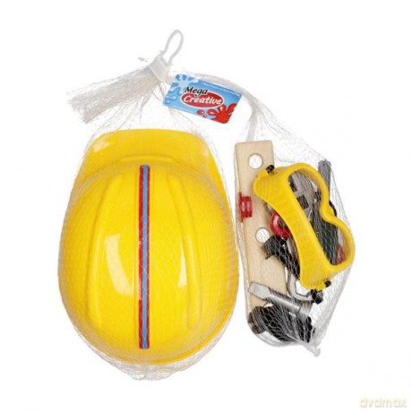 Kask budowlany + akcesoria 482831