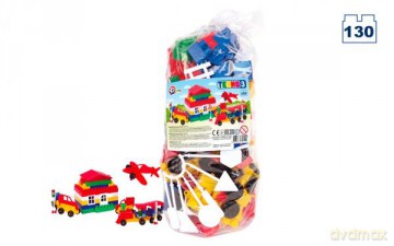 Klocki 130 elementów TechnoK 0519 [KLOCKI]