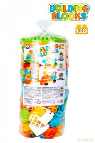 Klocki 130 elementów TechnoK 7501 [KLOCKI]