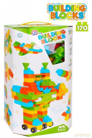 Klocki 170 elementów TechnoK 6566 [KLOCKI]