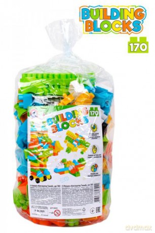 Klocki 170 elementów TechnoK 7921 [KLOCKI]