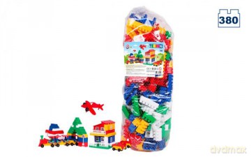 Klocki 380 elementów TechnoK 0540 [KLOCKI]