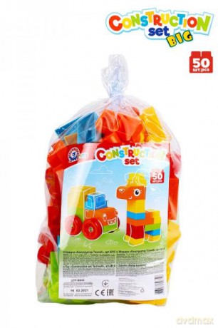 Klocki 50 elementów TechnoK 6818 [KLOCKI]