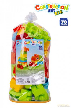 Klocki 70 elementów TechnoK 6801 [KLOCKI]