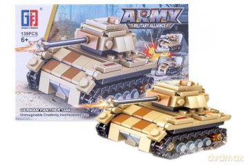 Klocki Armia, czołg Pantera 139el 1004079 [KLOCKI]