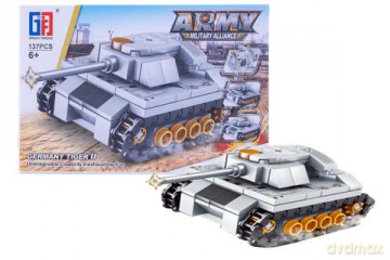 Klocki Armia, czołg Tiger 137el 1004078 [KLOCKI]