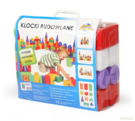 Klocki budowlane duże 34el. Relaks [KLOCKI]