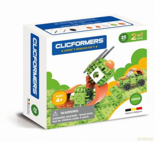 Klocki CLICFORMERS Craft set zielony 25el. 807003 [KLOCKI]