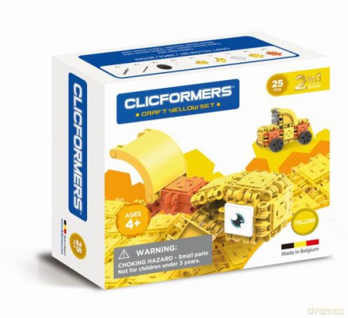Klocki CLICFORMERS Craft set żółty 25el. 807002 [KLOCKI]
