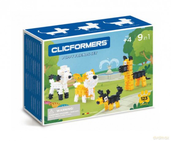 Klocki CLICFORMERS Pet friend 123el 806004 [KLOCKI]